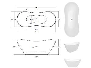 26097-volne-stojici-vana-viya-bila