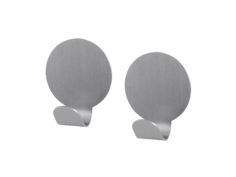 ROUND - nástěnný věšák na nalepení 3M (2 ks)