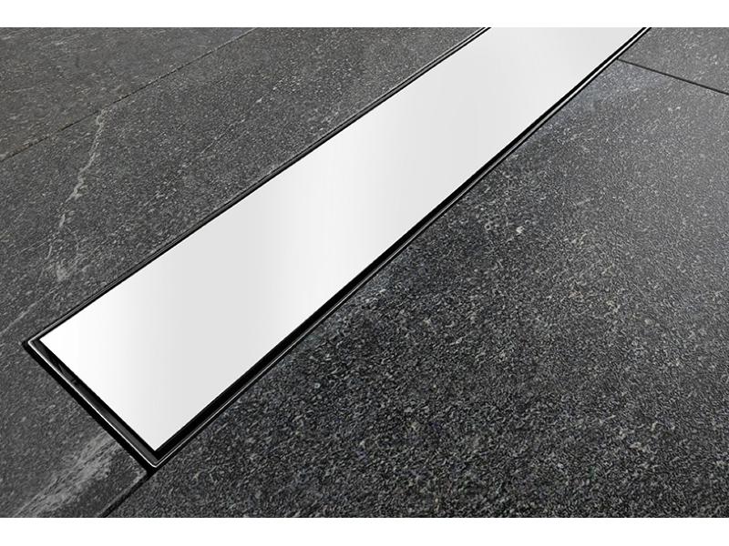 podlahový žlab VIRGO WHITE, 70 cm, bílá barva