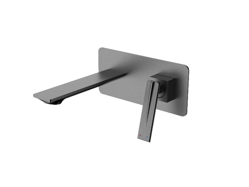 Podomítková umyvadlová baterie ASPIRA, grafitová barva
