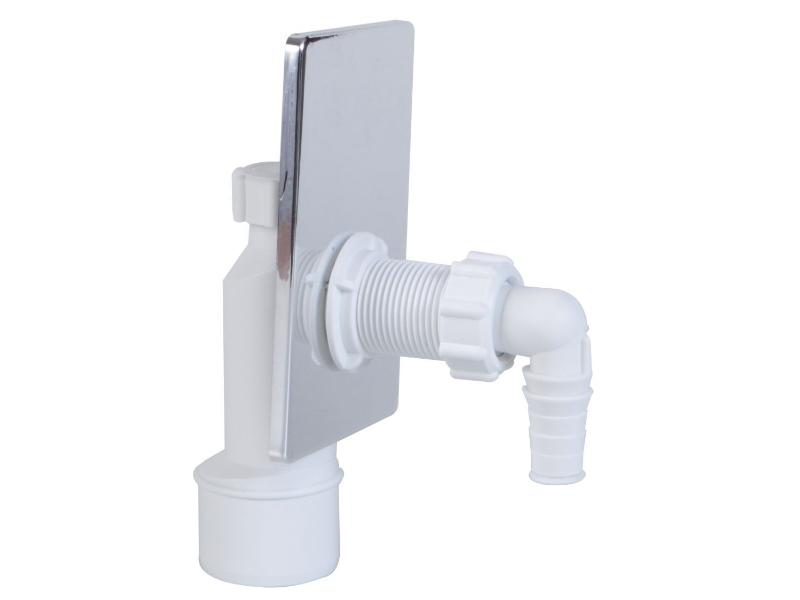 STY-510-K sifon pračkový podomítkový - chrom