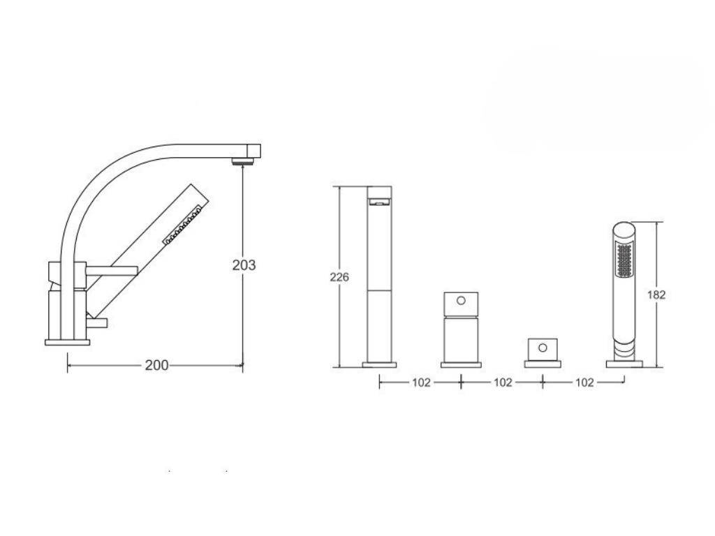 30177-4-otvorova-vanova-baterie-decco-zlata-brousena-s-prislusenstvim