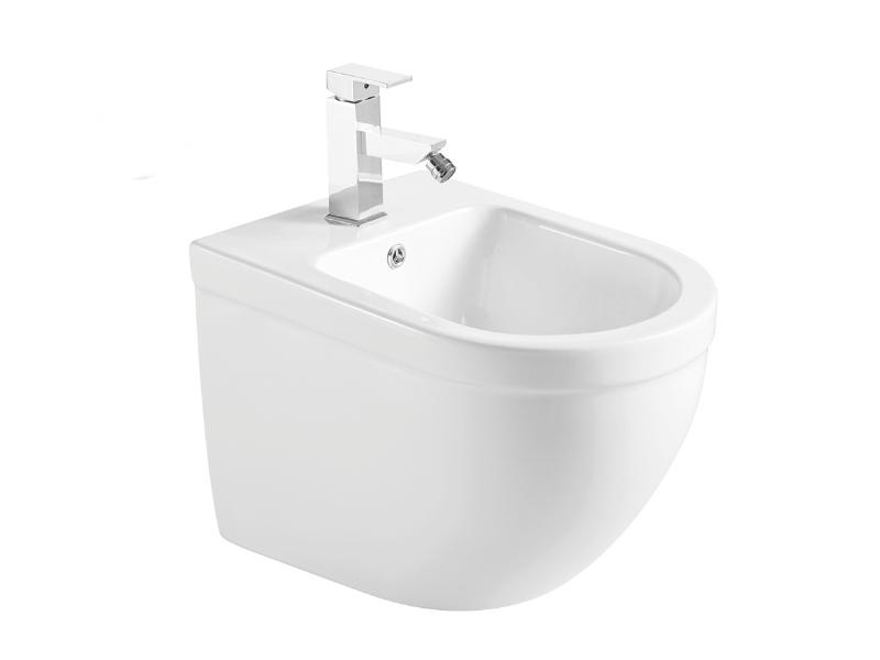 OVALE, závěsný bidet, oválný, 52x37x37 cm