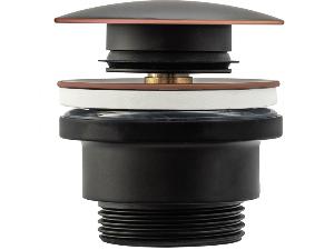 23789-umyvadlova-clickclack-vypust-univerzalni-cerna-s-patinou