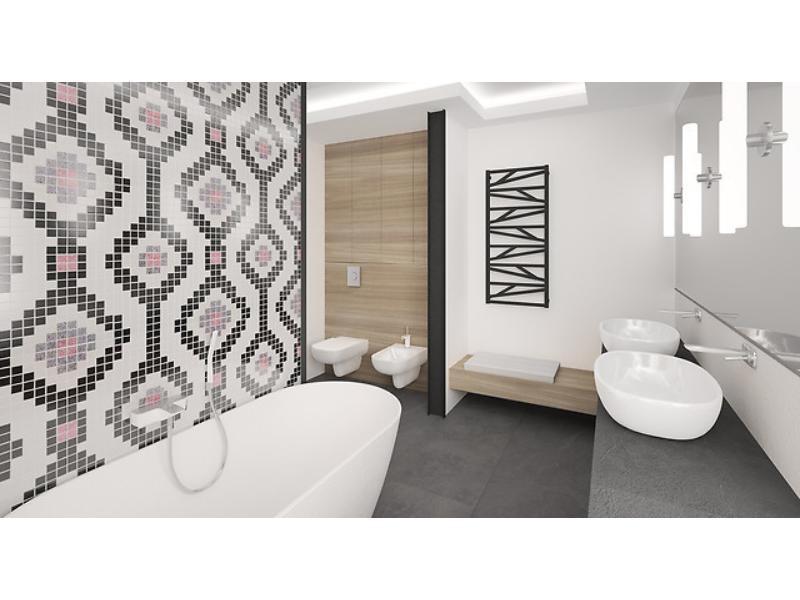 radiátor TRICK 530 x 1847 mm, barva C. dle vzorníku, přípl.+15%