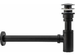 23925-umyvadlovy-kovovy-sifon-s-clickclack-zatkou-univerzalni-cerna