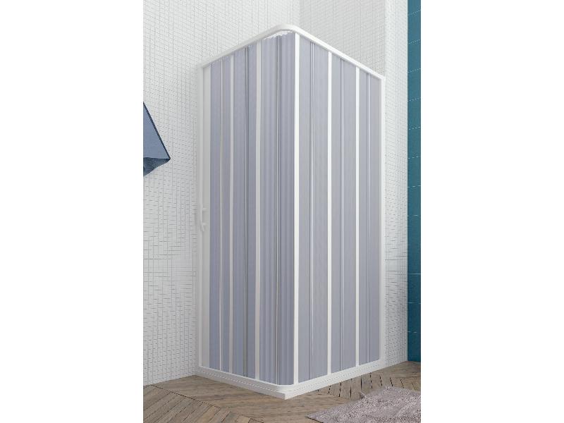 FLEX - VENERE NEW, sprchová zástěna, 90x90x185 cm, zavírání na stranu