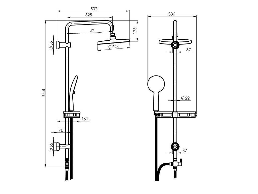 31819-sprchovy-set-silverflow-s-polickou-a-s-prislusenstvim