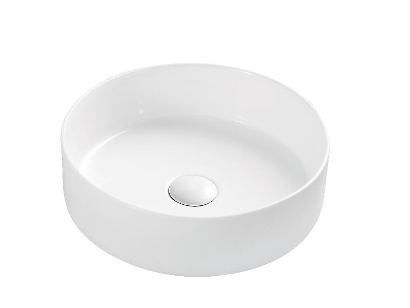 RIANO, keramické umyvadlo na desku pr.35,5x12 cm