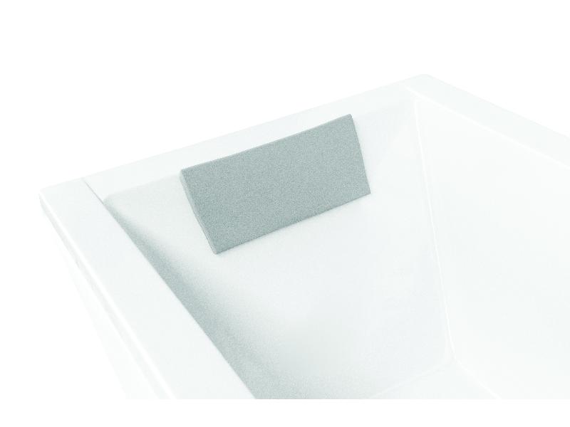 Podhlavník COMFY k vanám Besco - šedá barva