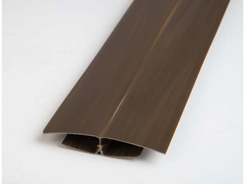 spojovací profil - tmavé dřevo