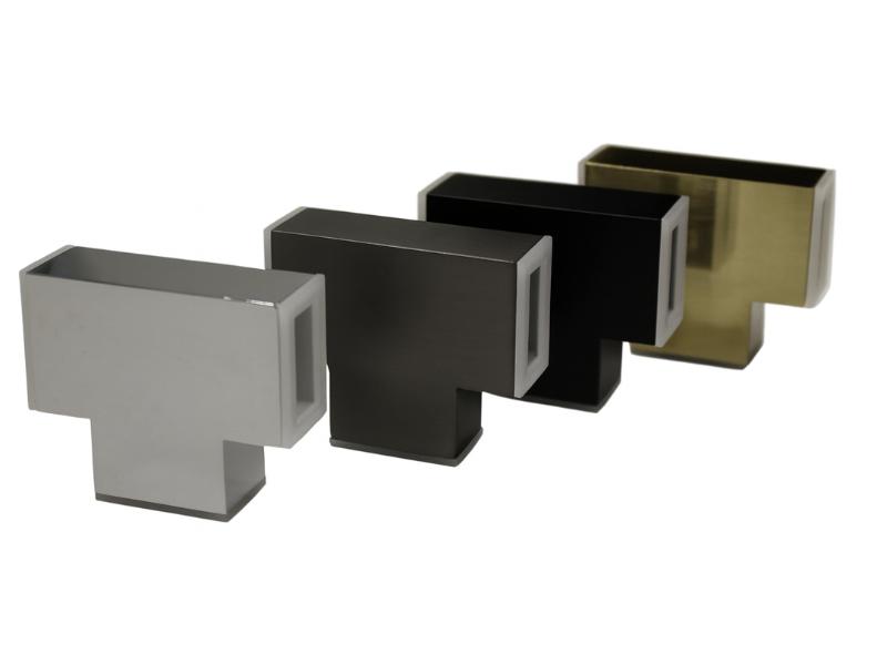 LAGOS GRAFIT NEW středová spojka pro rozpěrné tyče, grafit