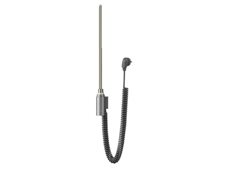 Topná tyč HOTED (SMART) 440 mm (900W) stříbrná, kroucený kabel
