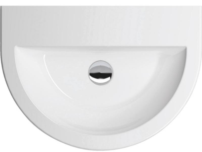 umyvadlo nástěnné THIN 60 cm půlkulaté