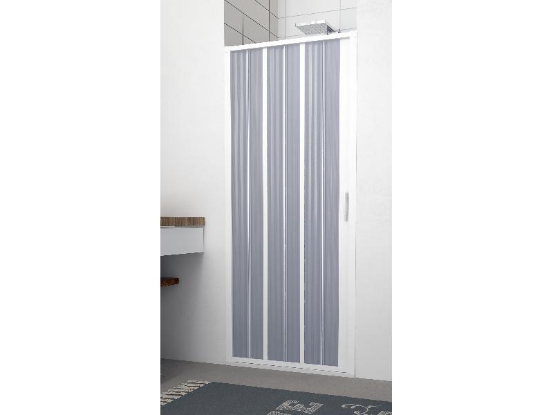 FLEX - MARTE NEW, sprchová zástěna, 100-80x185 cm, zavírání na stranu