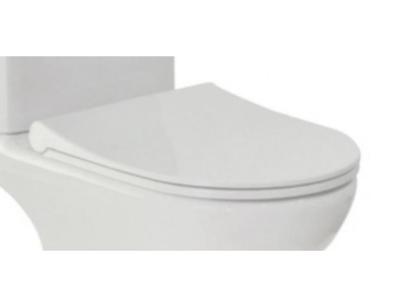 sedátko k WC TRIA rimless, SLIM duroplast, soft-close