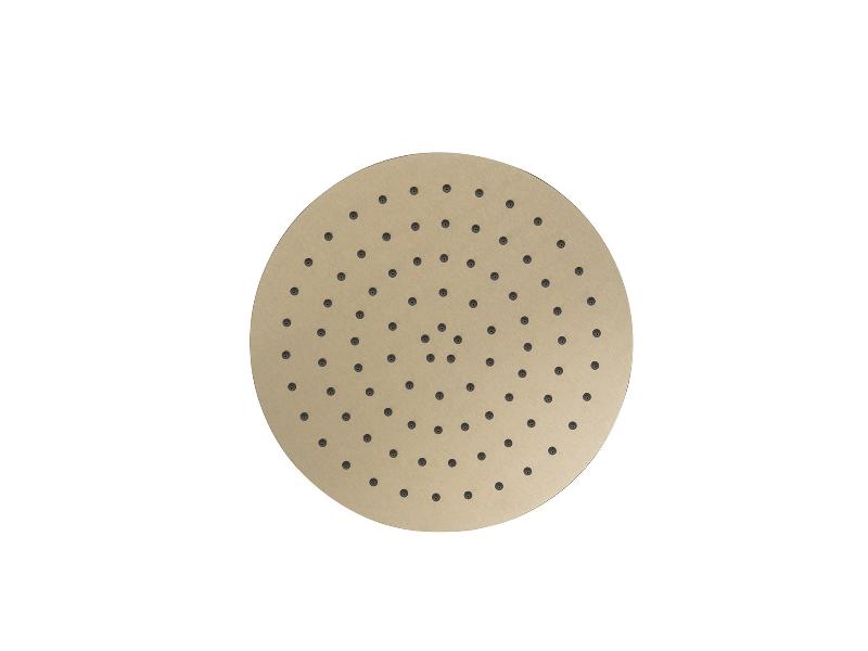 Hlavová sprcha SLIM, kulatá, UNI R, pr. 300 mm, zlatá barva