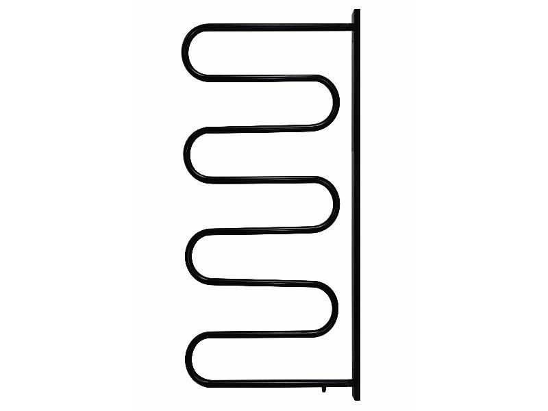 elektrický sušák ES3/V - otočný - černá barva, 35x1165x435 mm