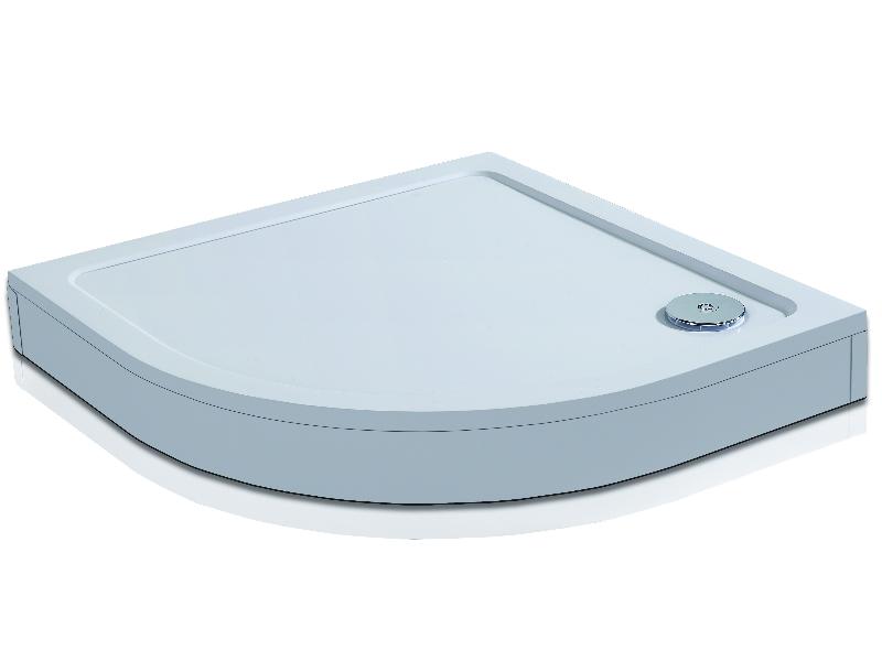 VENETS - čelní panel k vaničce z litého mramoru, čtvrtkruh 900x900x100 mm, R550