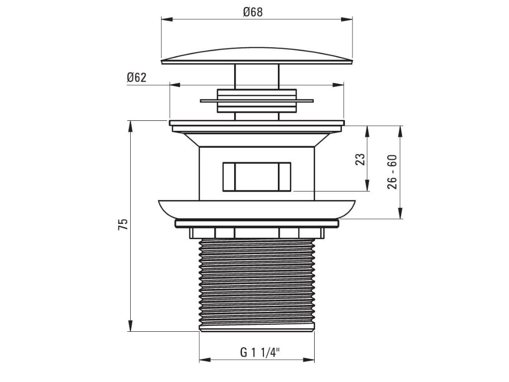 33121-vypust-click-clack-pro-umyvadla-s-prepadem-black
