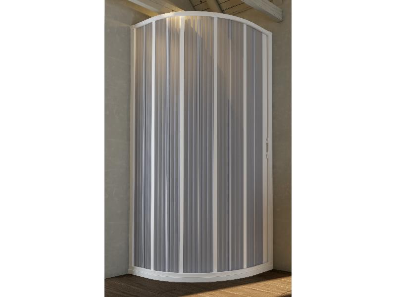 FLEX - LUNA NEW, sprchová zástěna, 90x90x185 cm, zavírání na stranu